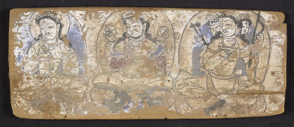 图片[3]-votive panel; 木板畫(Chinese) BM-1907-1111.72-China Archive