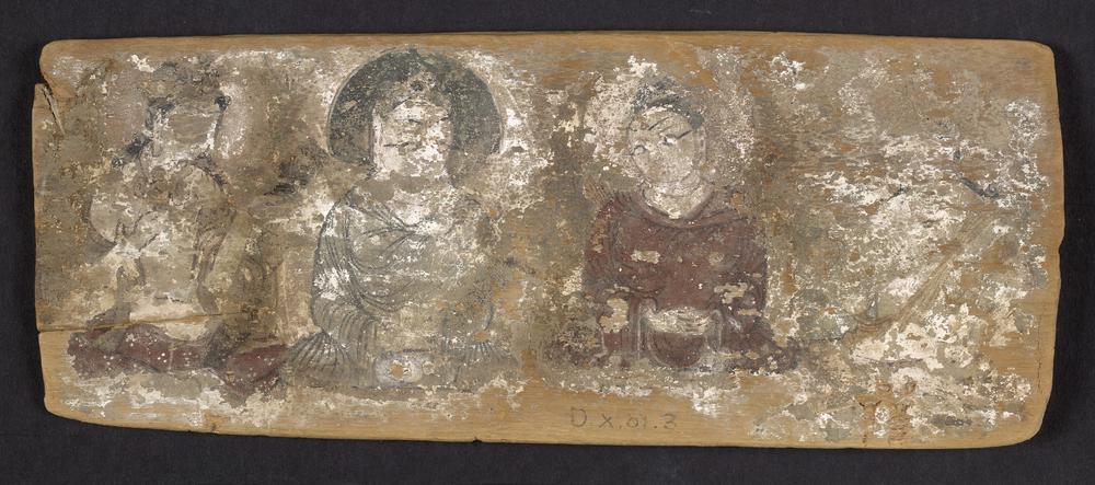 图片[4]-votive panel; 木板畫(Chinese) BM-1907-1111.72-China Archive