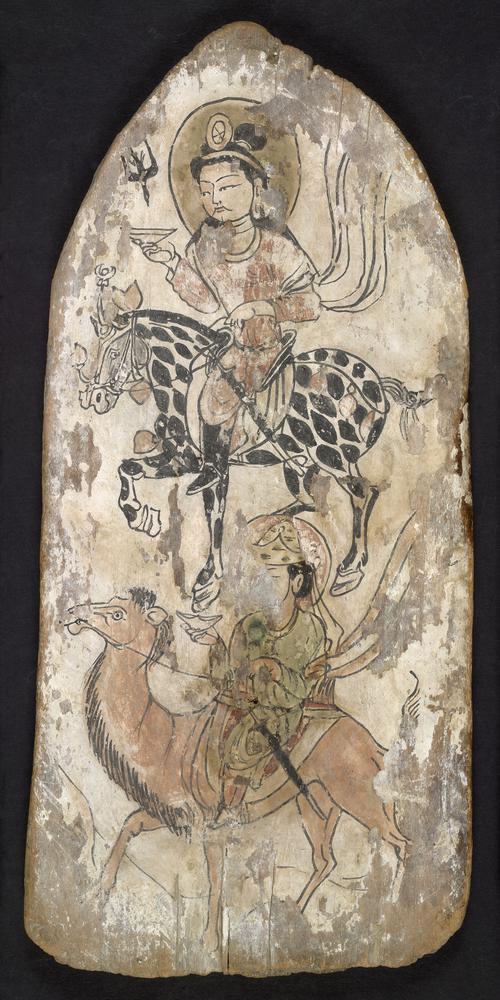 图片[3]-votive panel; 木板畫(Chinese) BM-1907-1111.70-China Archive