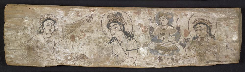 图片[4]-votive panel; 木板畫(Chinese) BM-1907-1111.73-China Archive