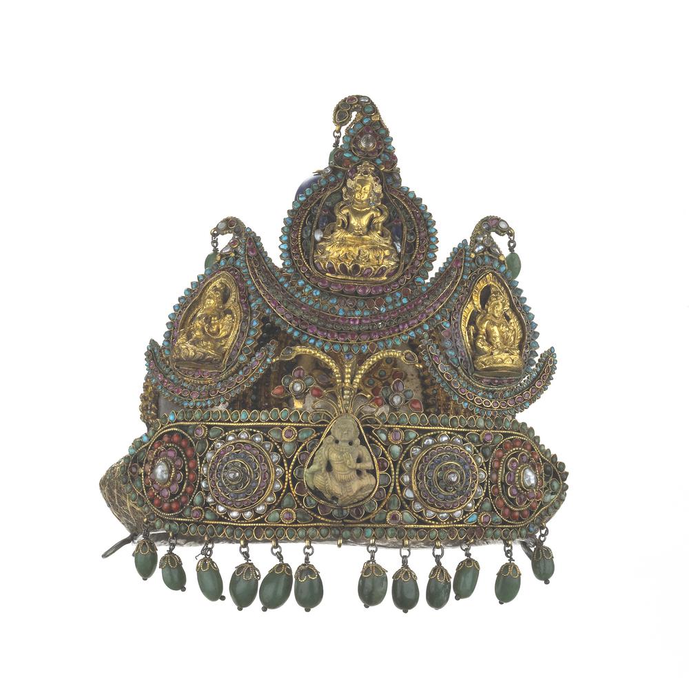 图片[2]-crown; head-dress BM-1961-1214.1-China Archive