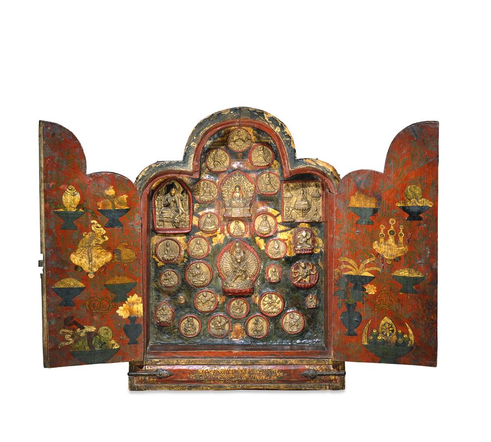 图片[2]-shrine; plaque; ts’a-ts’a BM-1954-0222.8-China Archive