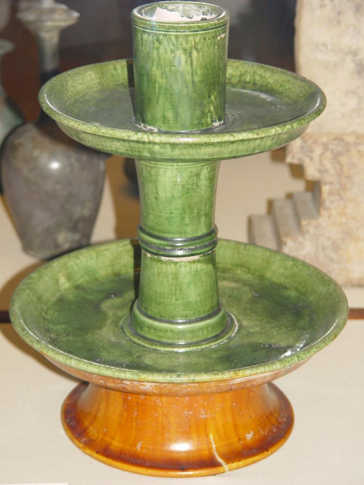 图片[1]-lamp-stand; candlestick BM-1925-0522.1-China Archive