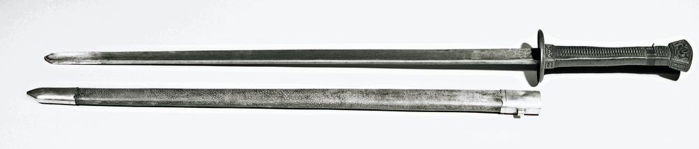 图片[1]-sword; sheath BM-1883-0212.1.a-b-China Archive