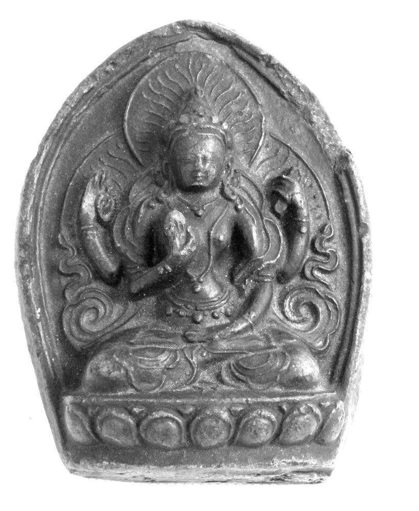 图片[1]-figure; tablet(votive) BM-2000-1220.3-China Archive