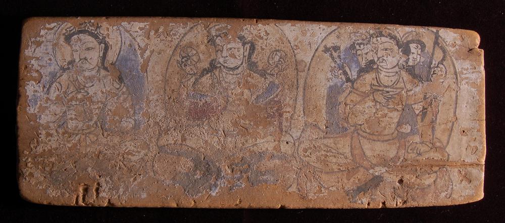 图片[5]-votive panel; 木板畫(Chinese) BM-1907-1111.72-China Archive