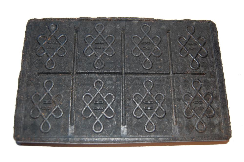 图片[2]-tea-brick; currency; amulet BM-2009-3009.1-China Archive