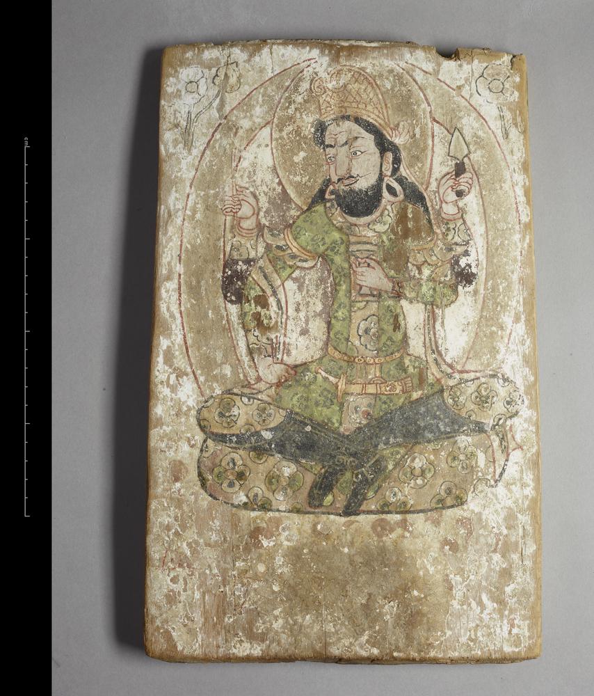 图片[2]-votive panel; 木板畫(Chinese) BM-1907-1111.71-China Archive