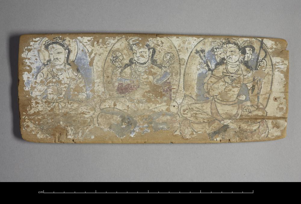 图片[1]-votive panel; 木板畫(Chinese) BM-1907-1111.72-China Archive