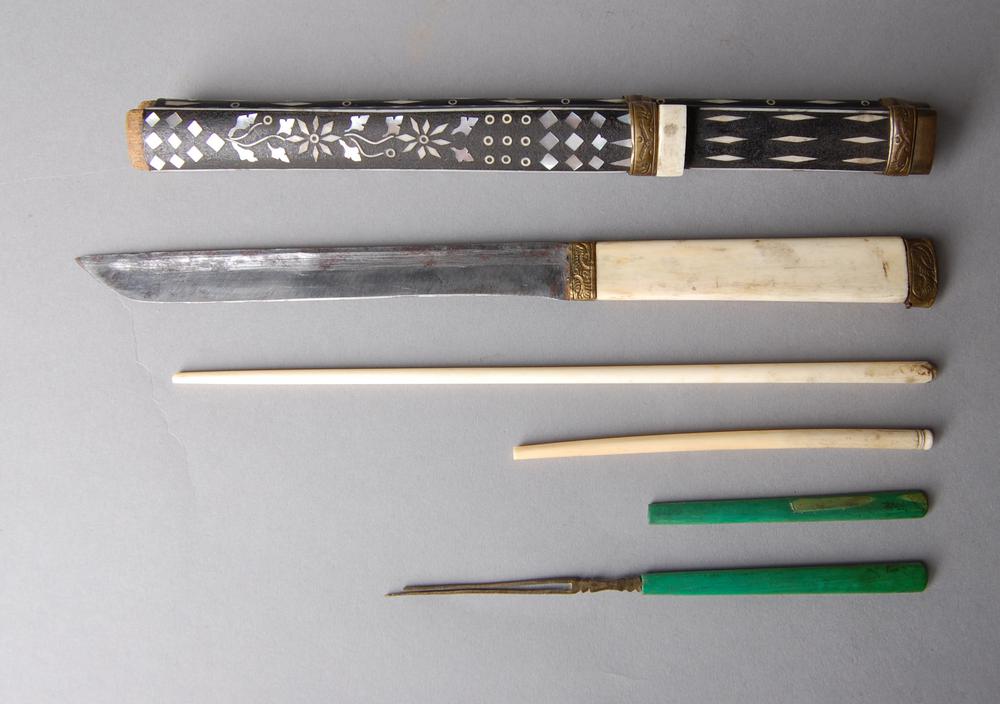 图片[1]-knife; chopstick BM-As1878-1101.365-China Archive