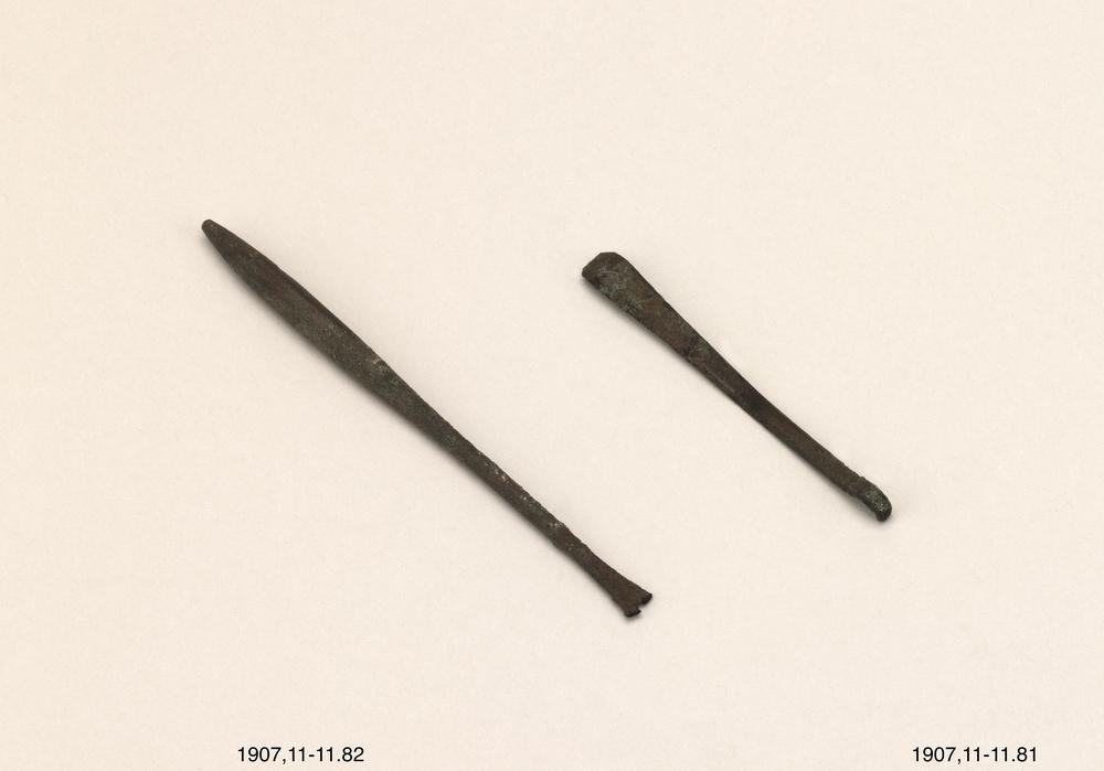 图片[4]-tweezers; cosmetic-tool/implement; 鑷子(Chinese); 化妝工具(Chinese) BM-1907-1111.81-China Archive