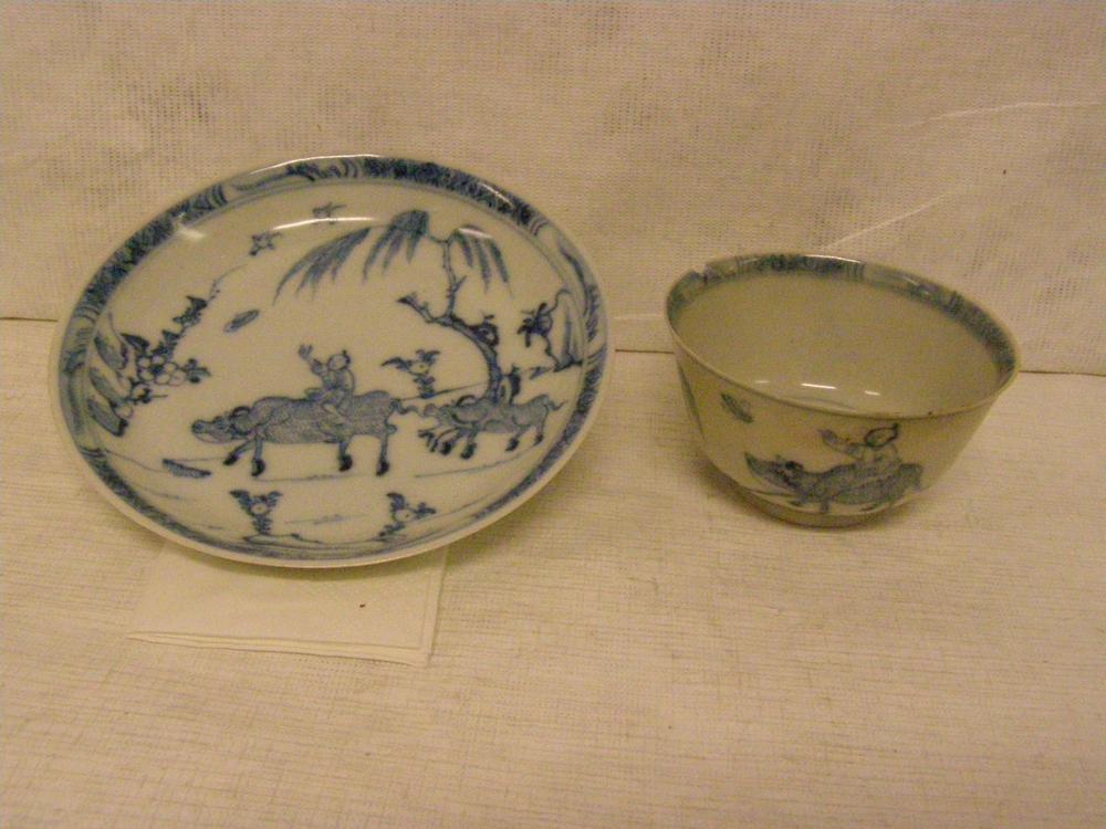 图片[1]-tea-bowl; saucer; coffee-set; tea-set BM-2007-3004.19-China Archive