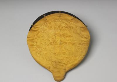 图片[3]-Aztecs Obsidian mirror (with pouch attached), Mexico, 14th to 15th century, Qing imperial collection-China Archive