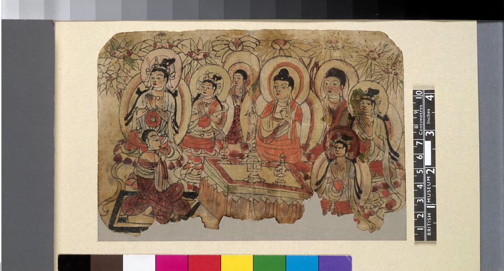 图片[1]-painting; 繪畫(Chinese); book; sutra BM-1919-0101-0.212.1-2-China Archive