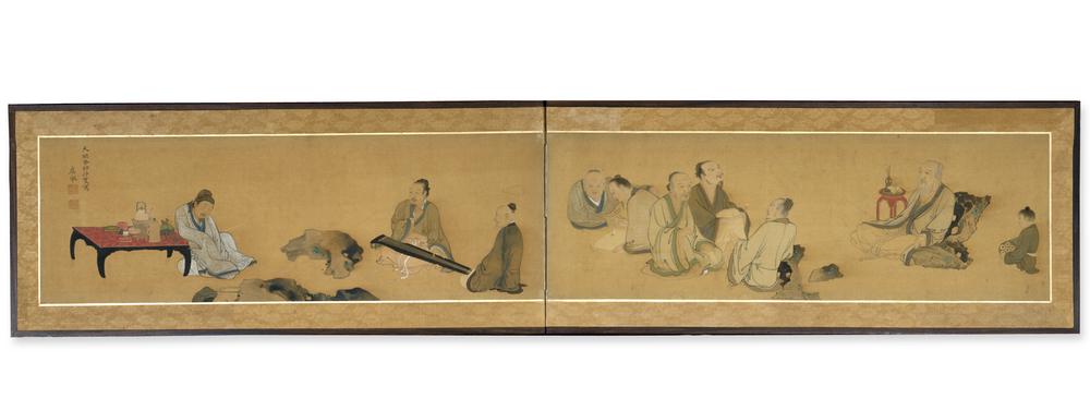 图片[1]-painting; tea-screen BM-1989-0424-0.1-China Archive