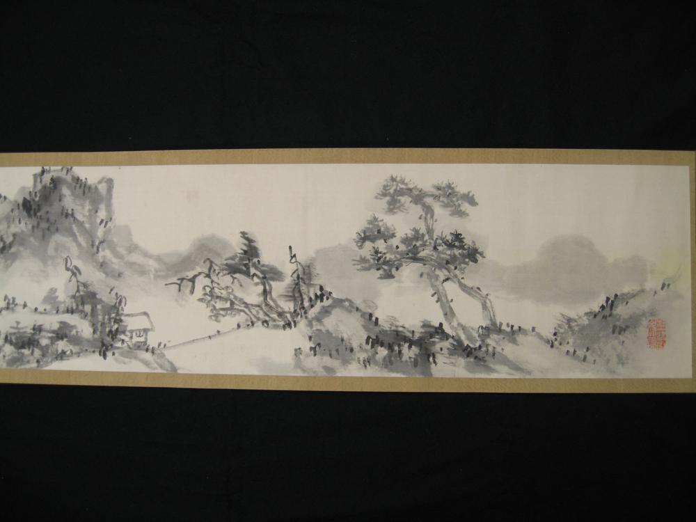 图片[1]-painting; handscroll; calligraphy BM-1995-0124-0.1-China Archive