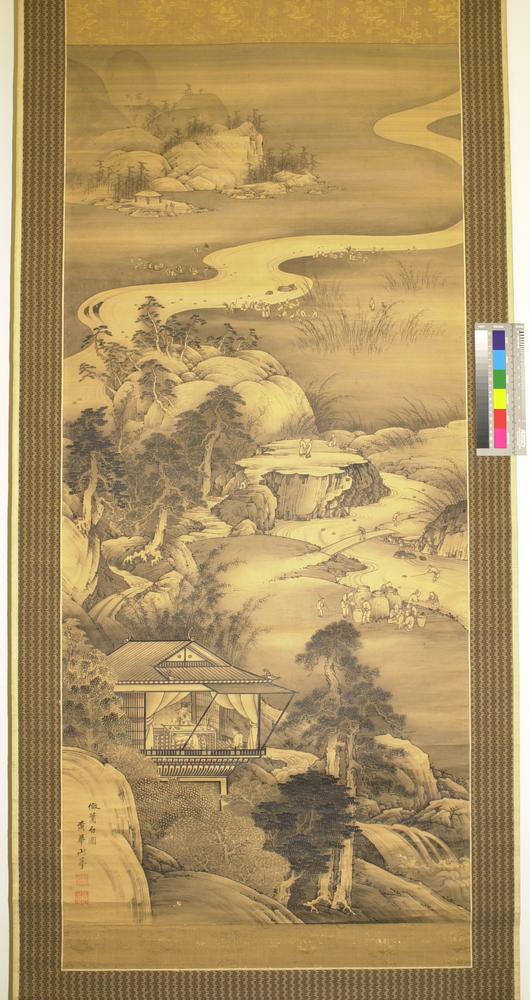 图片[1]-hanging scroll; painting BM-1998-1110-0.1-China Archive