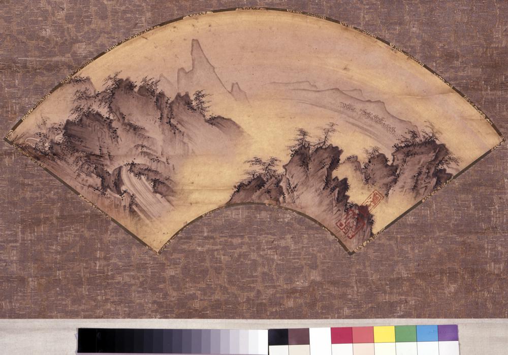 图片[1]-fan-painting; hanging scroll BM-1881-1210-0.603-China Archive