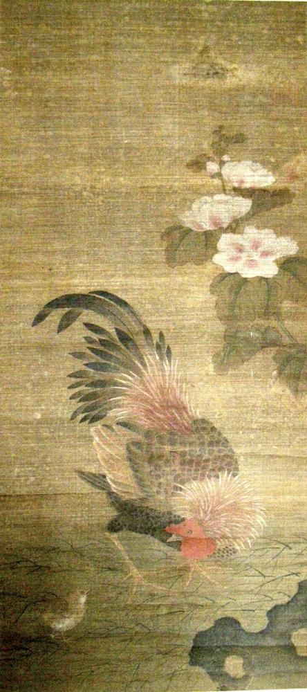 图片[2]-hanging scroll; painting(雄雞) BM-1881-1210-0.4.CH-China Archive