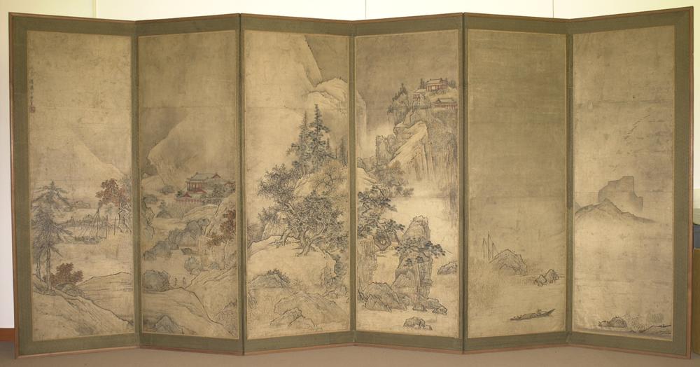 图片[1]-painting; screen BM-1881-1210-0.1228-China Archive
