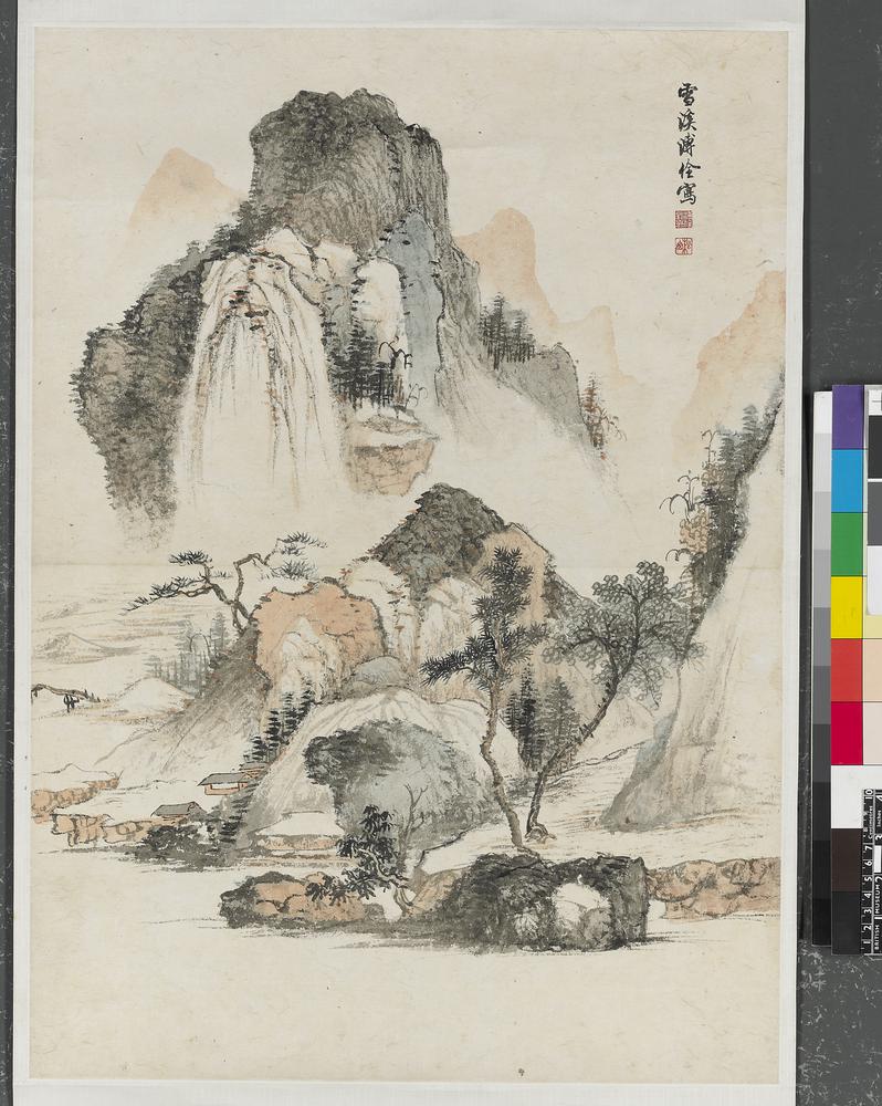 图片[1]-hanging scroll; painting BM-1954-1009-0.12-China Archive