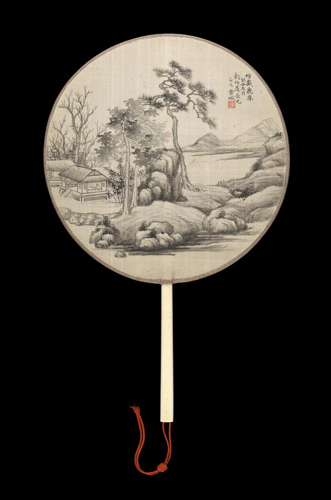 图片[4]-fan; painting BM-1993-1225-0.10-China Archive