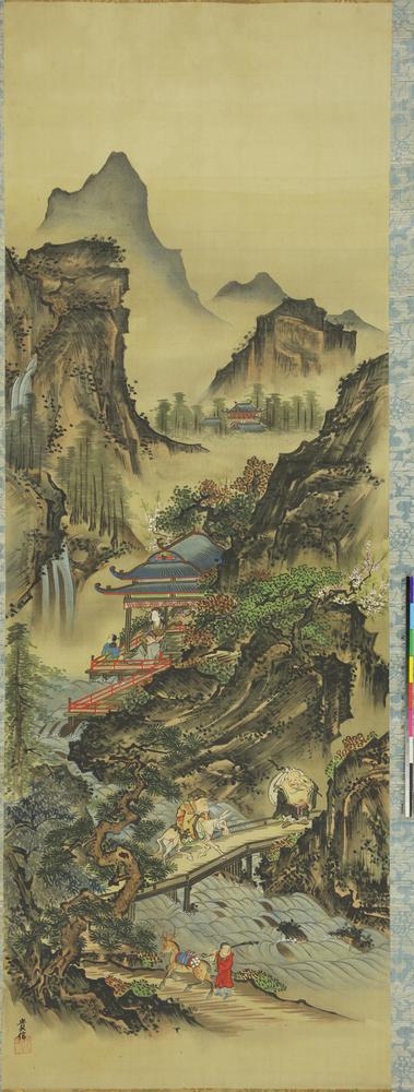 图片[1]-hanging scroll; painting BM-1881-1210-0.1382-1383-China Archive