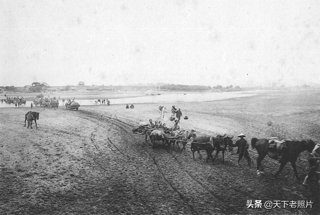 1904年海城辽宁老照片 彼时日军占领下的海城风貌