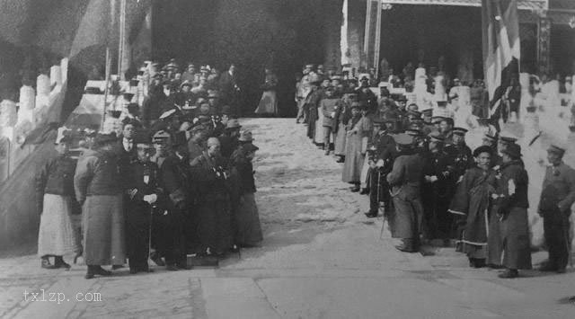 图片[6]-Old photos of the whole process of the 1908 Puyi’s accession to the throne ceremony-China Archive