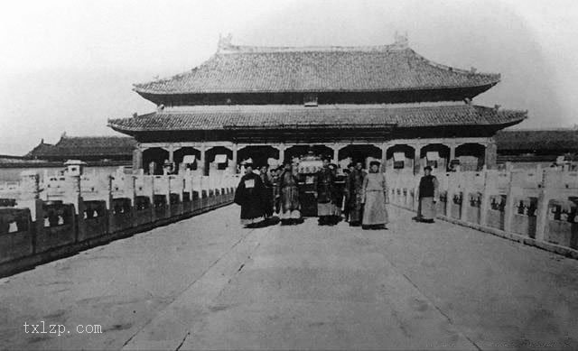 图片[3]-Old photos of the whole process of the 1908 Puyi’s accession to the throne ceremony-China Archive