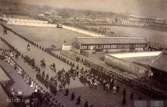 图片[1]-The tragic scene of Cixi’s return from Xishou in 1900-China Archive