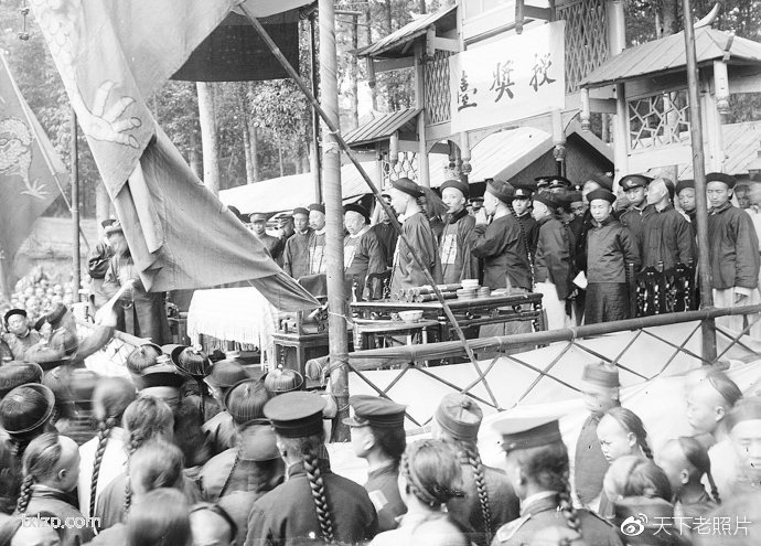 图片[3]-Grand occasion of Qingyang Palace Fair in Chengdu in 1911-China Archive