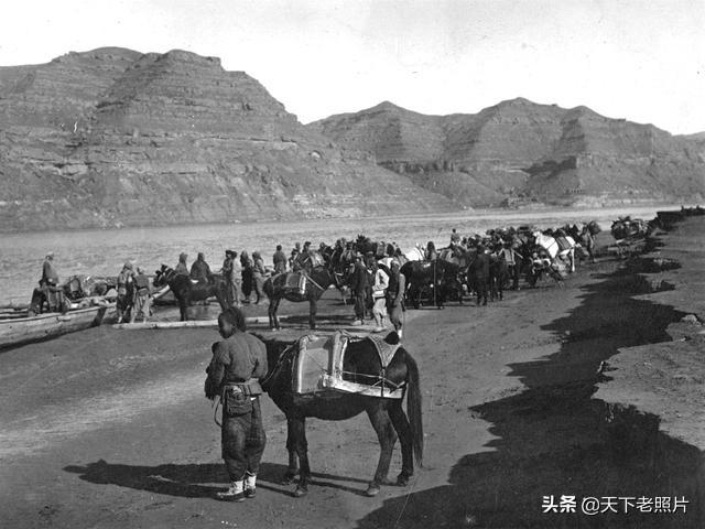 1908年甘肃兰州老照片 百年前的兰州城乡生活和人物风貌