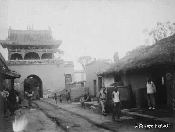 1908年甘肃兰州老照片 百年前的兰州城乡生活和人物风貌