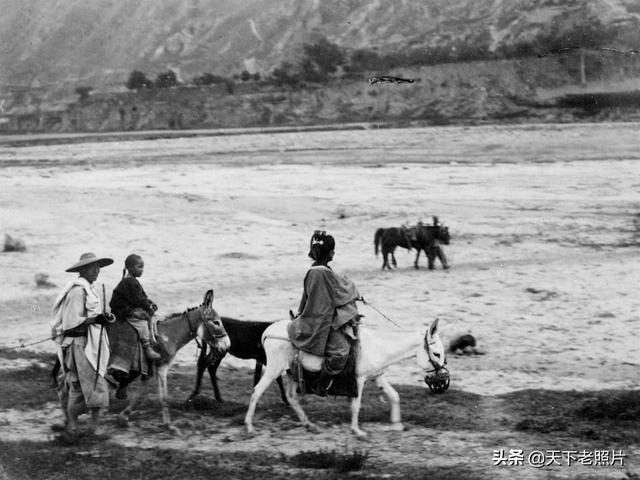 1908年甘肃兰州老照片 百年前的兰州城乡生活和人物风貌