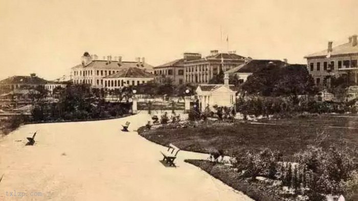 图片[1]-Old photos of Shanghai’s urban landscape in the 1870s-China Archive