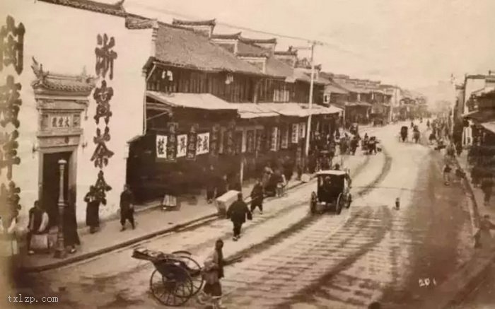图片[1]-Old photos of street scenes in Shanghai in the 1890s-China Archive