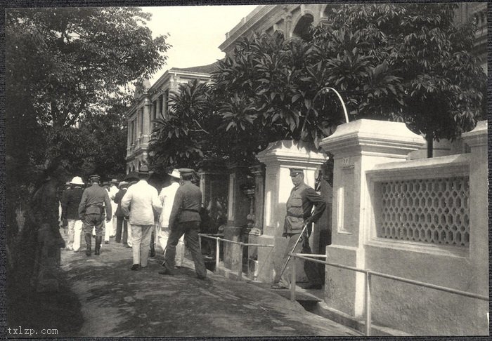 图片[8]-Photo of the American government delegation visiting China in Guangzhou in 1905-China Archive