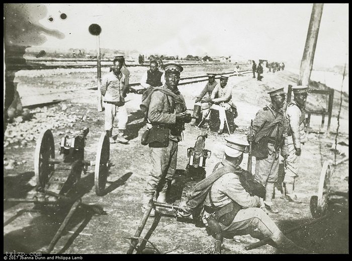 图片[1]-Actual photos of the Qing army and the uprising army in the Wuchang Uprising in 1911-China Archive