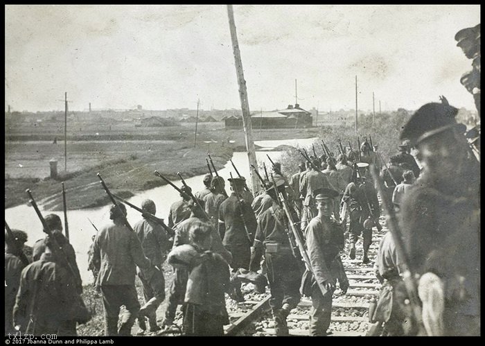 Actual photos of the Qing army and the uprising army in the Wuchang Uprising in 1911-China Archive
