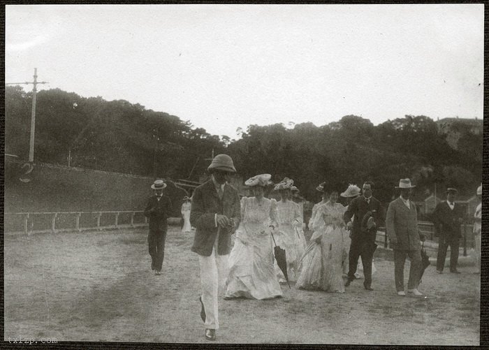 图片[2]-Photo of the US government delegation visiting Hong Kong in 1905-China Archive