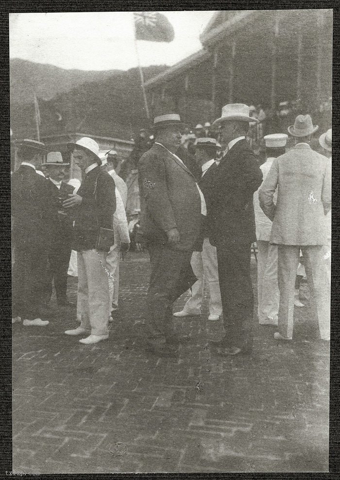 图片[5]-Photo of the US government delegation visiting Hong Kong in 1905-China Archive