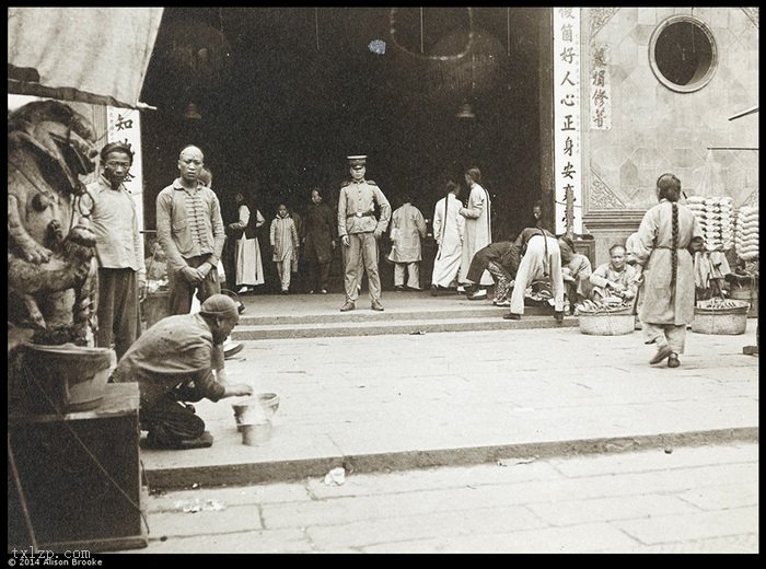 图片[1]-1910 Old Shanghai Photo by Charles W. Wheeler-China Archive