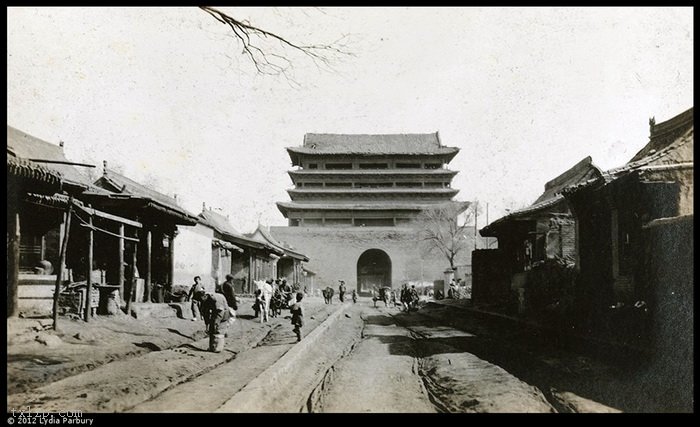 图片[1]-1907-1915 The city towers in Shanxi were photographed by Sydney Smith-China Archive