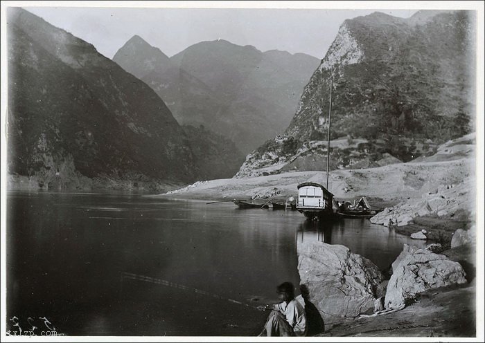 图片[1]-Photo of the Three Gorges along the Yangtze River taken by Henry Wilson from 1910-1911-China Archive