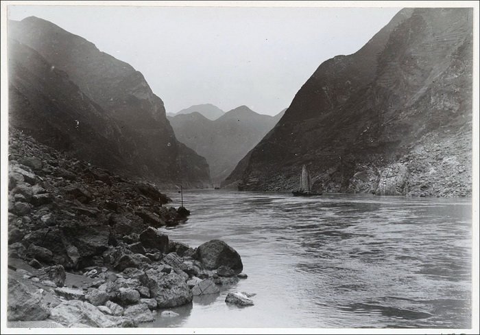 图片[3]-Photo of the Three Gorges along the Yangtze River taken by Henry Wilson from 1910-1911-China Archive