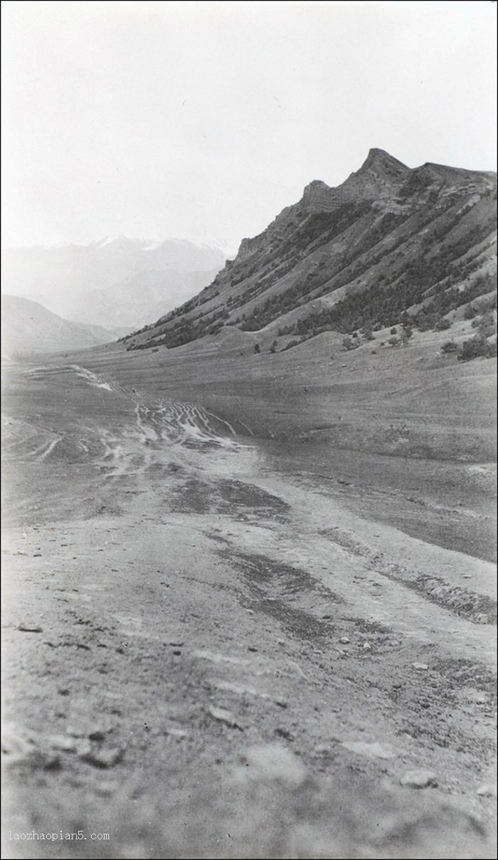 图片[3]-Photo taken by Morrison in 1910 in the landscape of Yierkeshtan Mountain Area, Xinjiang-China Archive