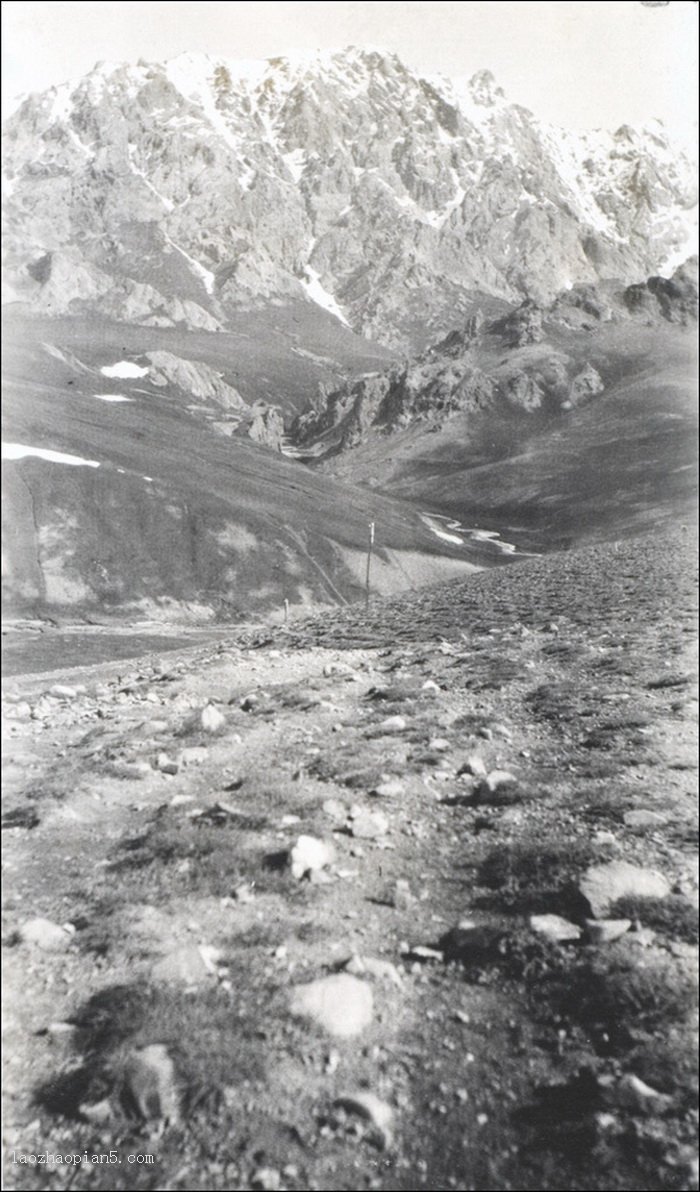 图片[7]-Photo taken by Morrison in 1910 in the landscape of Yierkeshtan Mountain Area, Xinjiang-China Archive