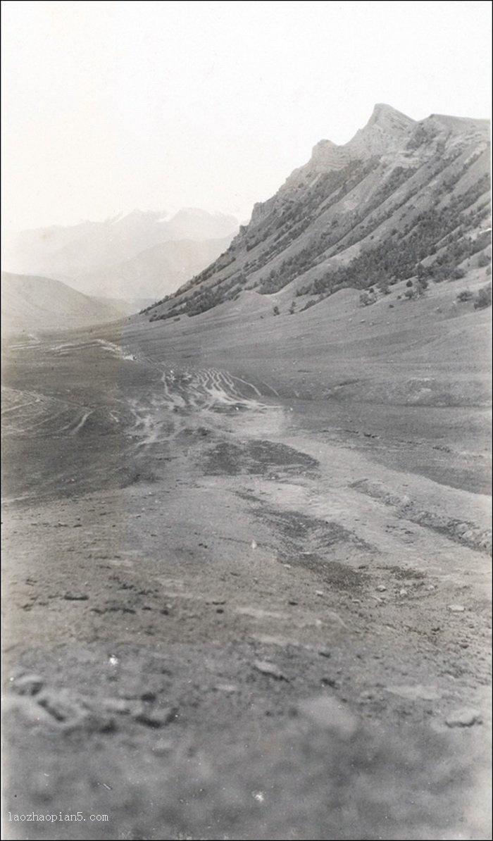 图片[11]-Photo taken by Morrison in 1910 in the landscape of Yierkeshtan Mountain Area, Xinjiang-China Archive