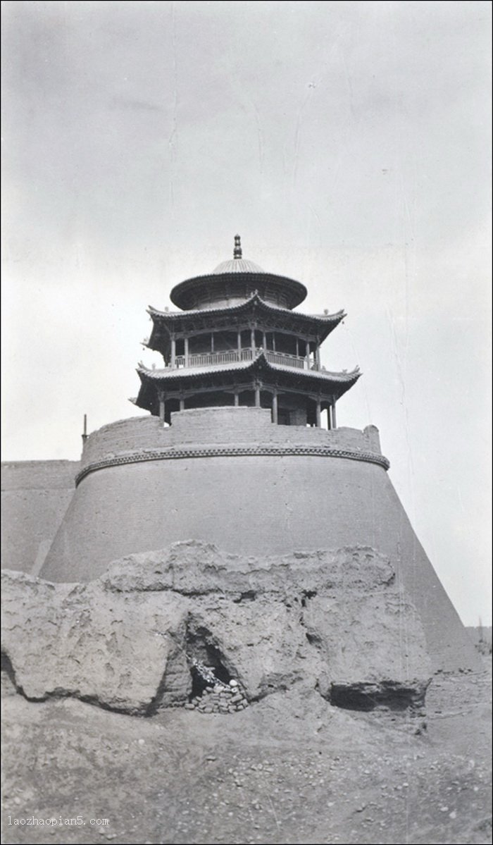 图片[2]-In 1910, the city image of Liangzhou, Gansu (now Wuwei) was taken by Morrison-China Archive